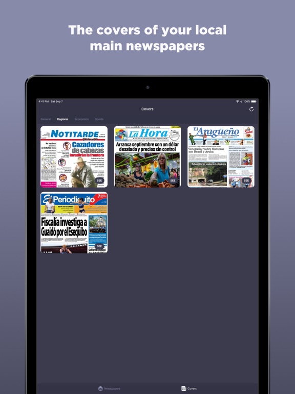 Screenshot #6 pour Venezuelan Newspapers