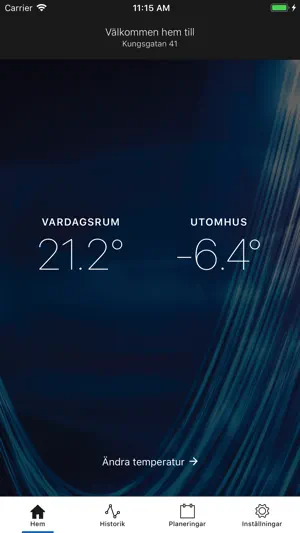 ESBE Comfort Control screenshot 1