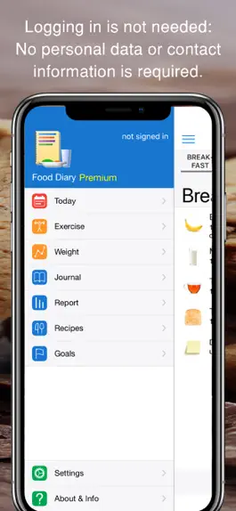 Game screenshot iEatBetter: Food Diary hack