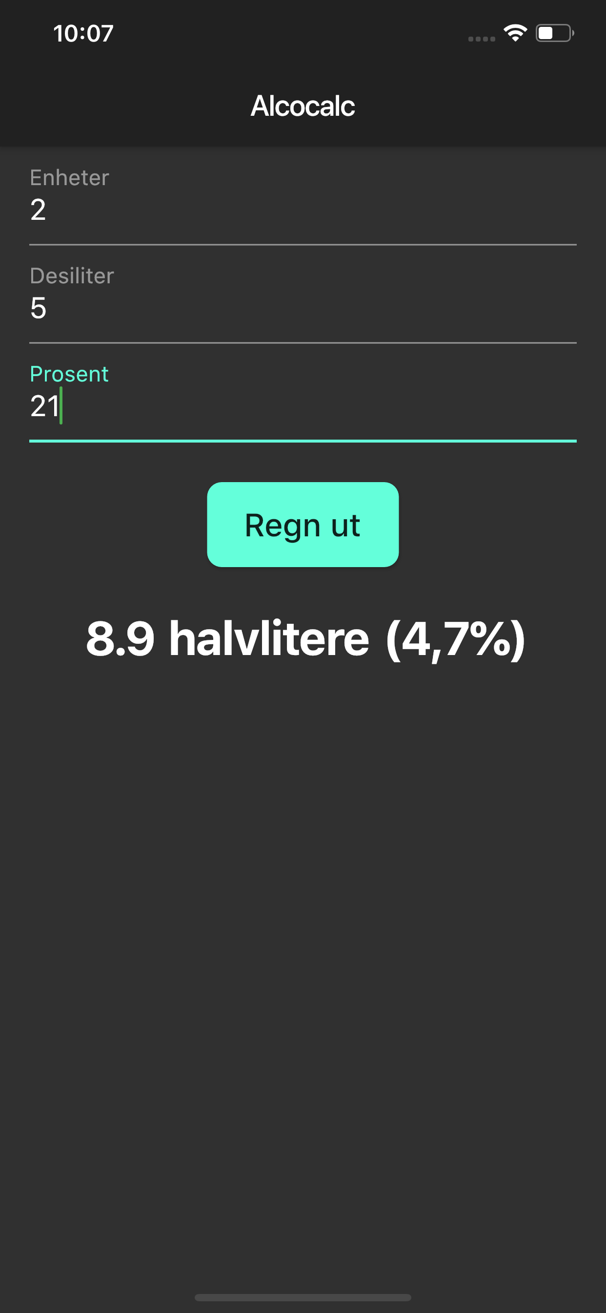 Alcocalc