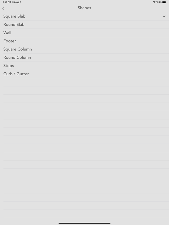 Screenshot #5 pour Concrete Calculator ++