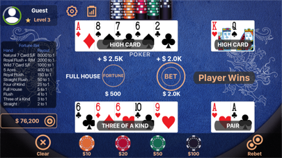 Pai Gow Poker Casino Screenshot