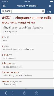 Ultralingua French-English iphone bilder 3