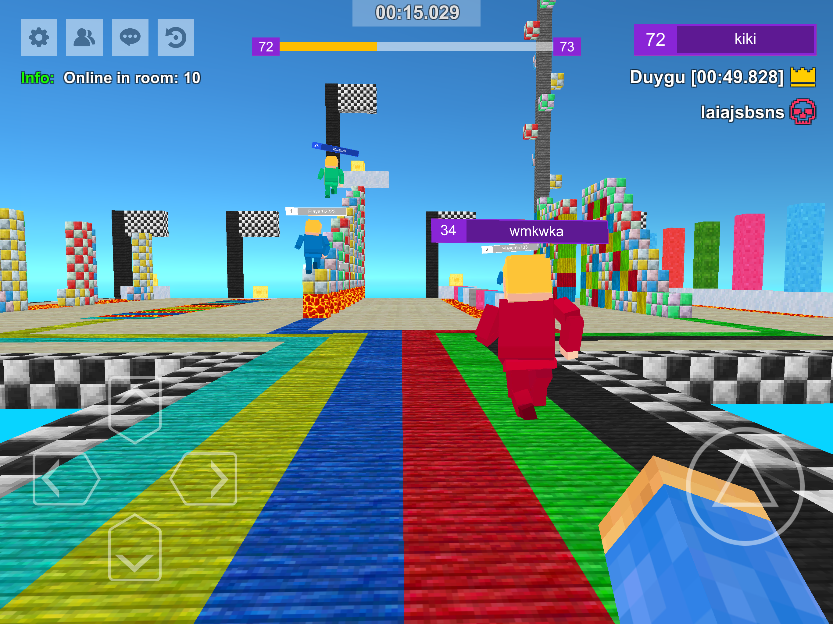 Parkour Craft:Online PvP Games