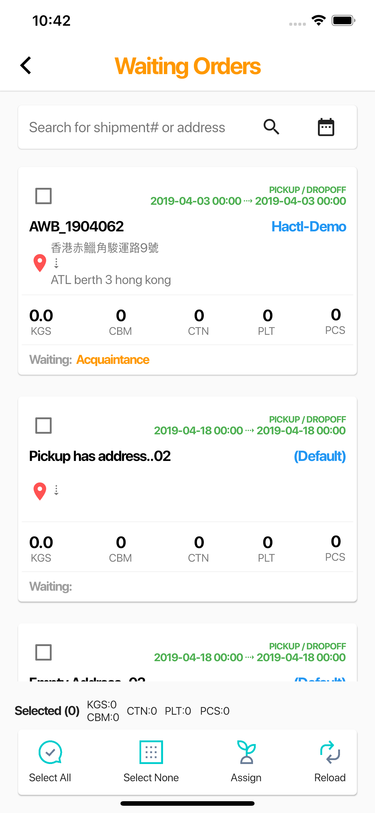 LOGFLOWS Order App