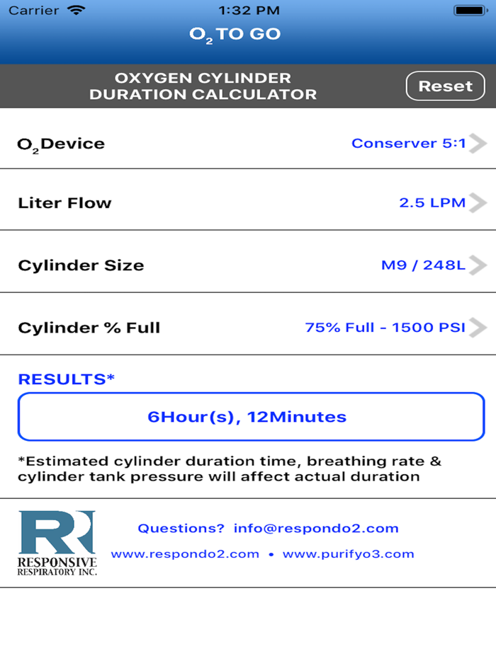 Cyl Duration