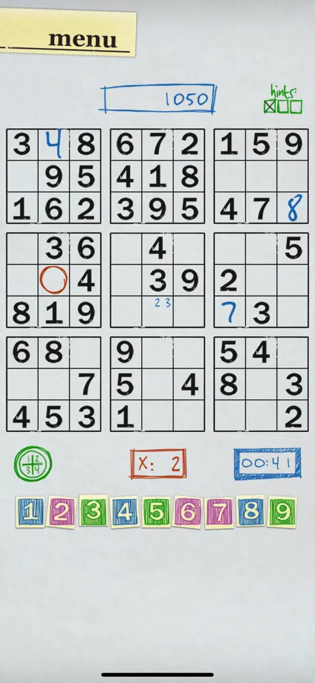 Sudoku - Number Puzzle Game