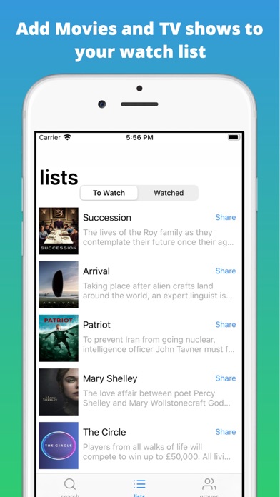 NowWhat Recommendations iPhone screenshot 2 - Social Networking app