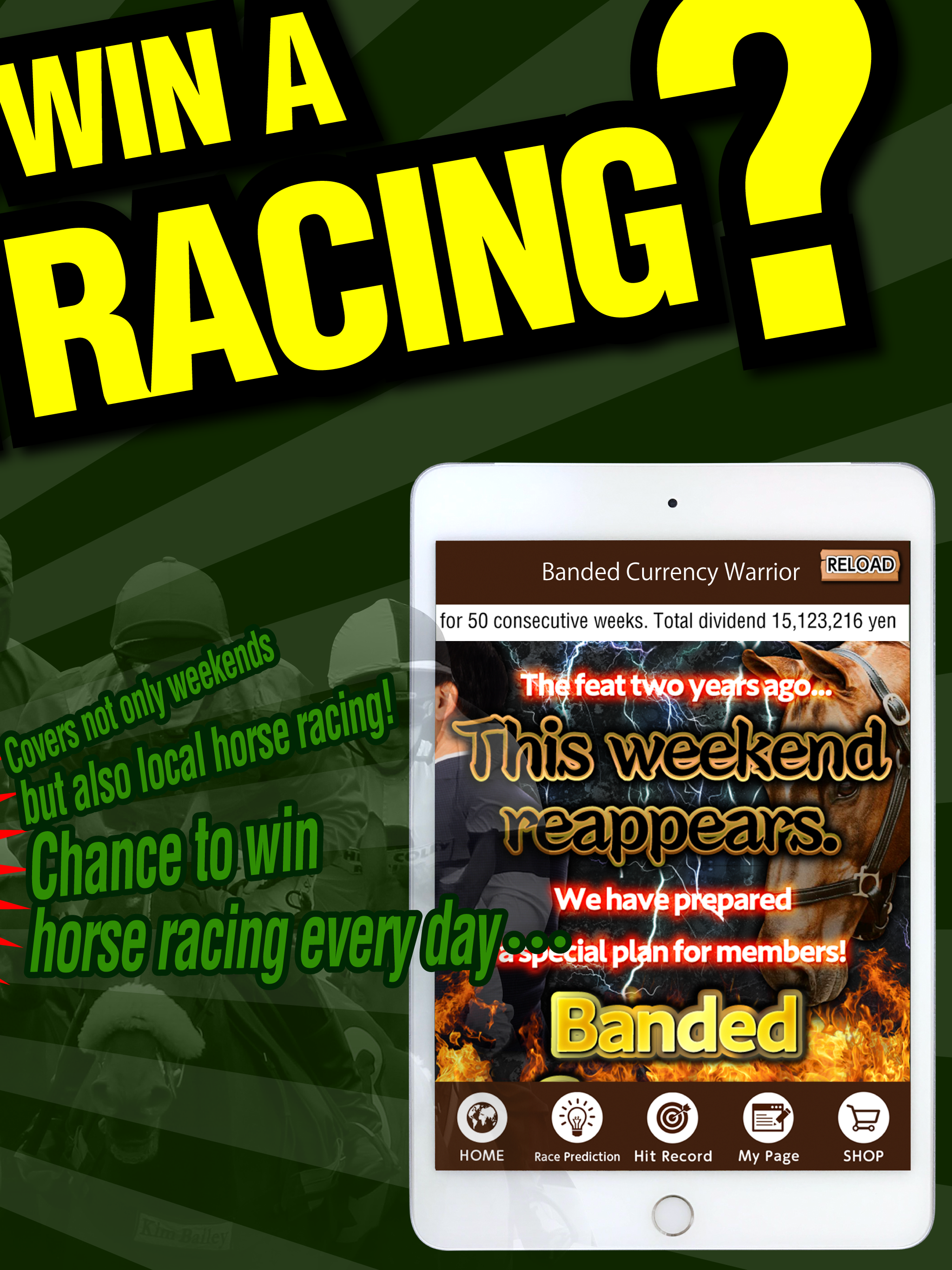 King of horse racing expectati