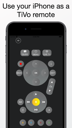 Easy Remote for TiVo screenshot 1