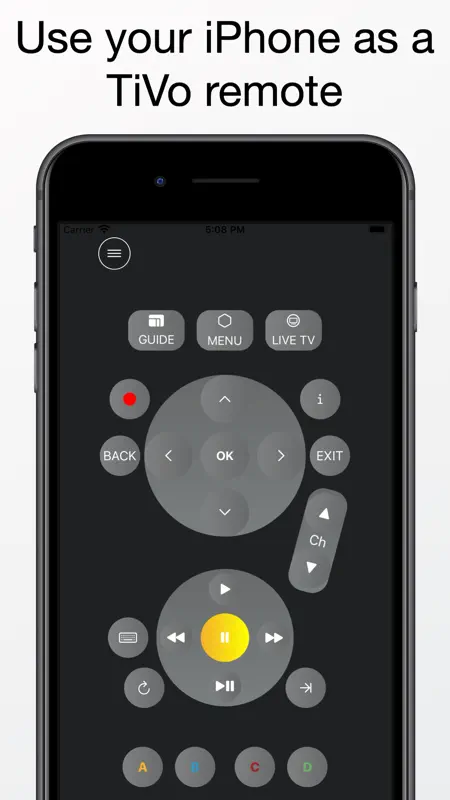 Easy Remote for TiVo screenshot 1 of 3
