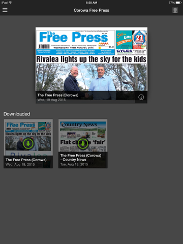 Corowa Free Press - náhled
