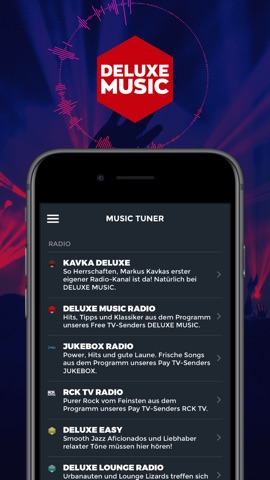 DELUXE MUSIC - Radio & TV - App - iTunes Deutschland