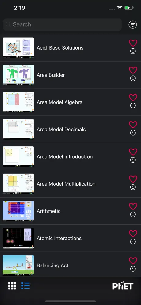PhET Simulations