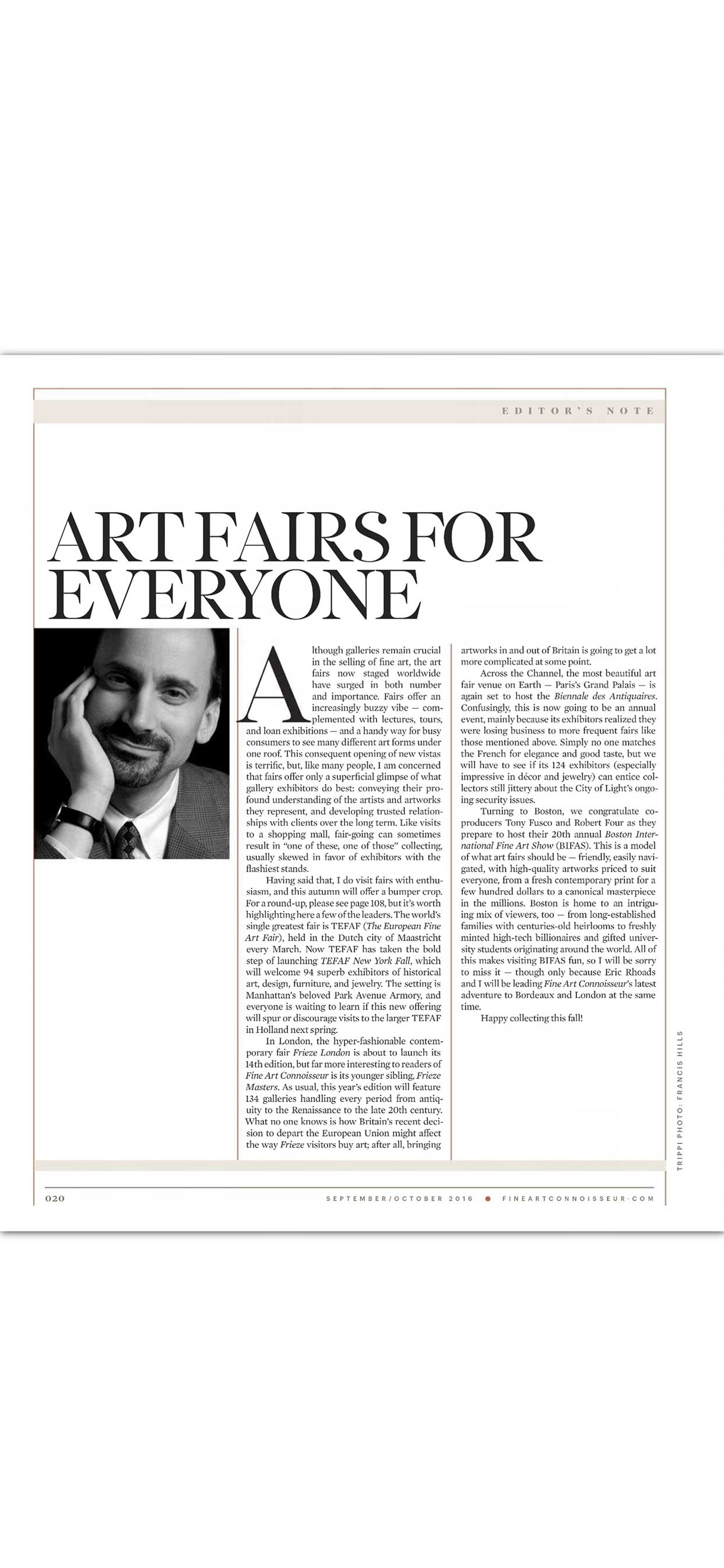 Fine Art Connoisseur Magazine