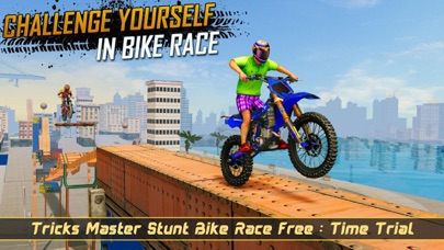 Screenshot #1 pour Tricky Bike Stunt Racing Game