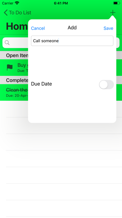 Todo List screenshot 3