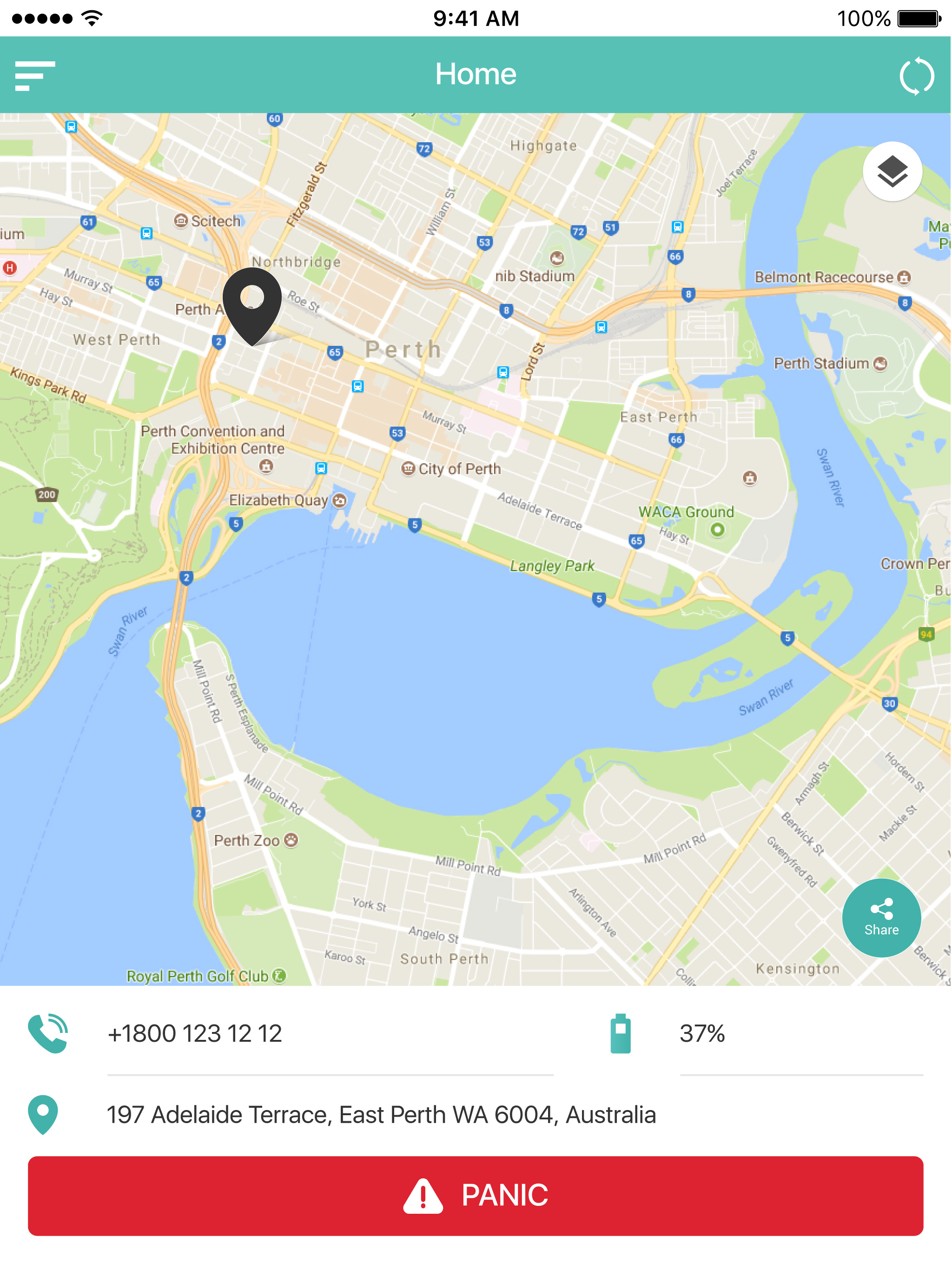 QT PhoneTrack screenshot 7