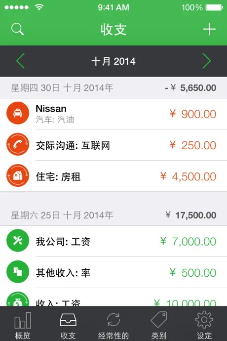 我的支出+
