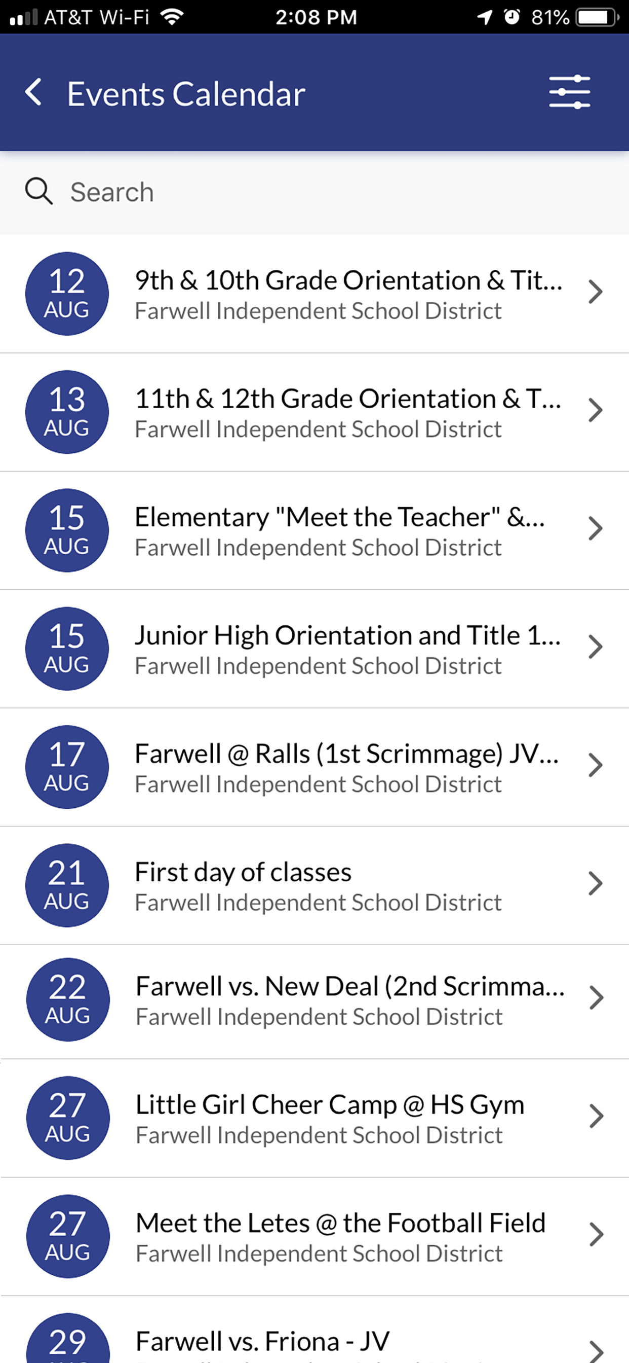 Farwell ISD