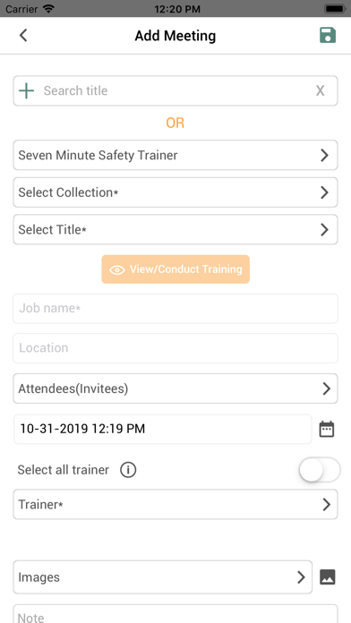 Safety Toolbox Trainer Screenshot