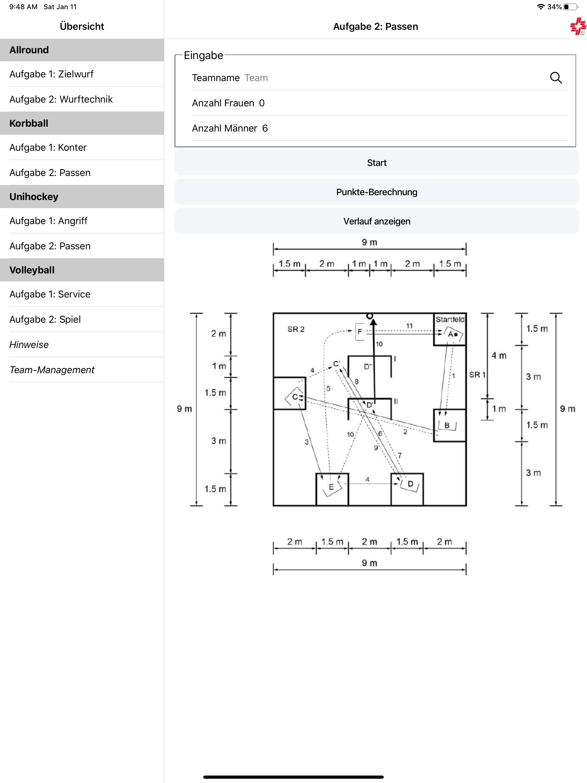 Turnfest Trainings-App screenshot 6