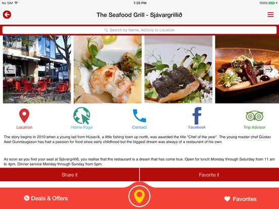 Screenshot #6 pour Reykjavik Restaurants & Bars