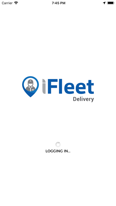 iFleet Delivery app screenshot