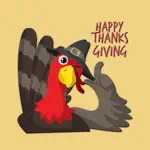 Grateful Thanksgiving Stickers App Contact