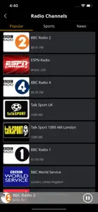 Sport Live Radio: Score & News screenshot #9 for iPhone