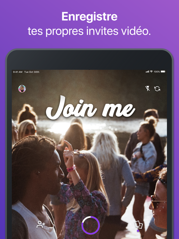 Screenshot #6 pour JoinMe - Video Invitations