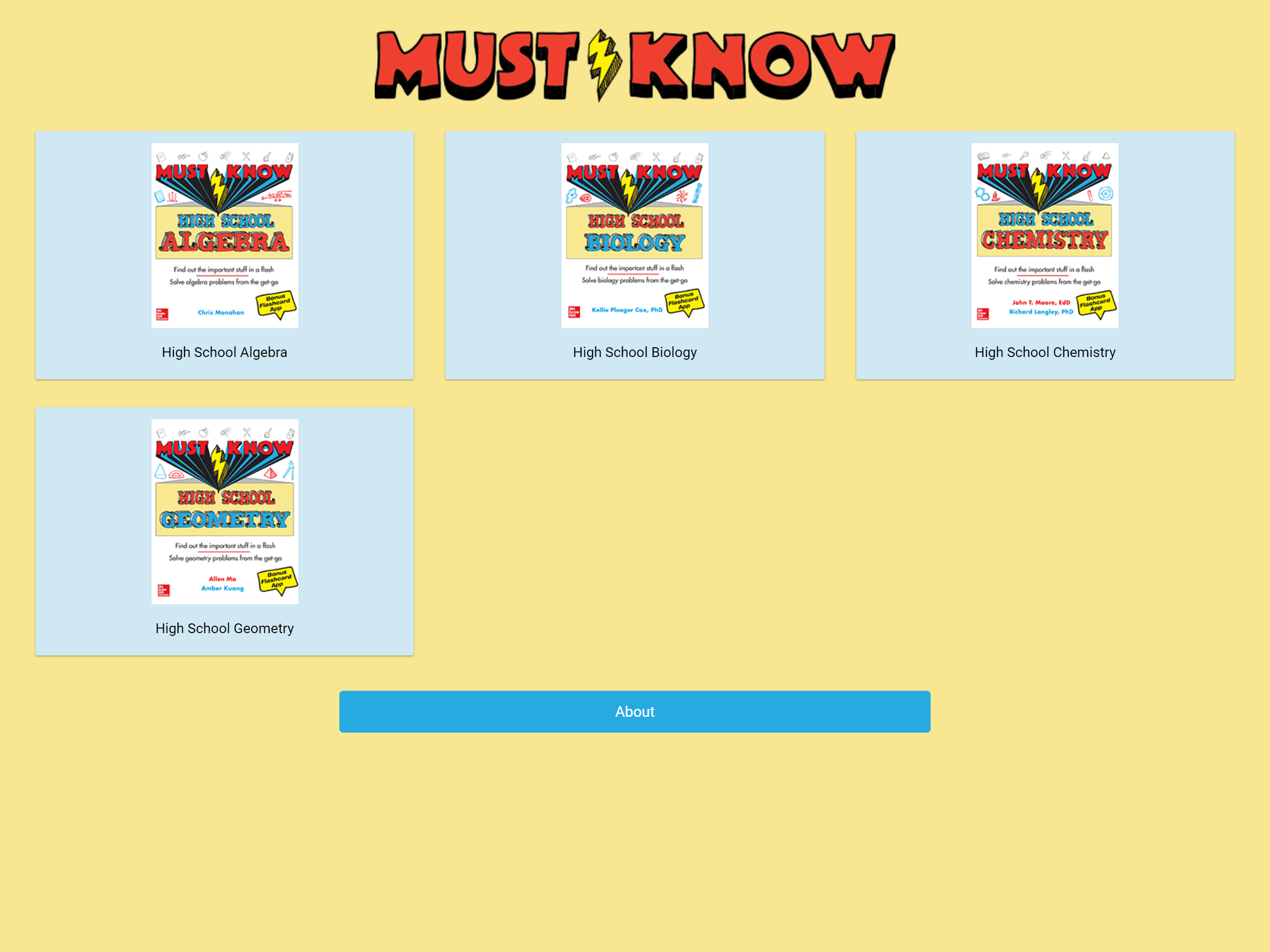 McGraw Hill Must Know