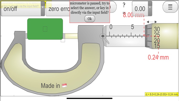 Micrometer Simulator Pro