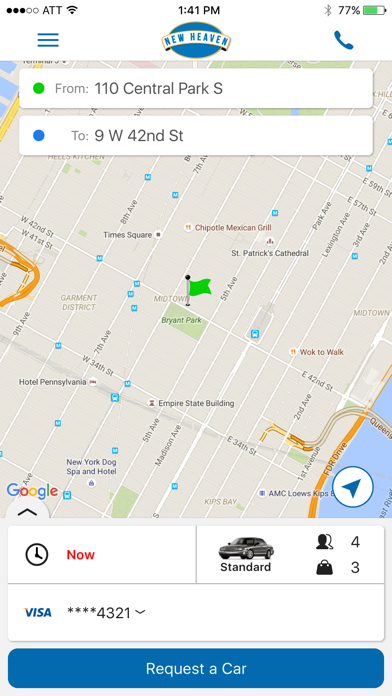 Screenshot #3 pour New Heaven Car Service
