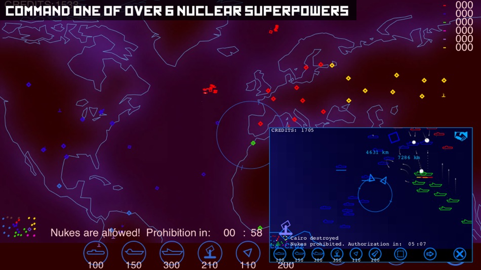 #3. Radzone : the Nuclear Wargame (iOS) 由: S.MARSAULT
