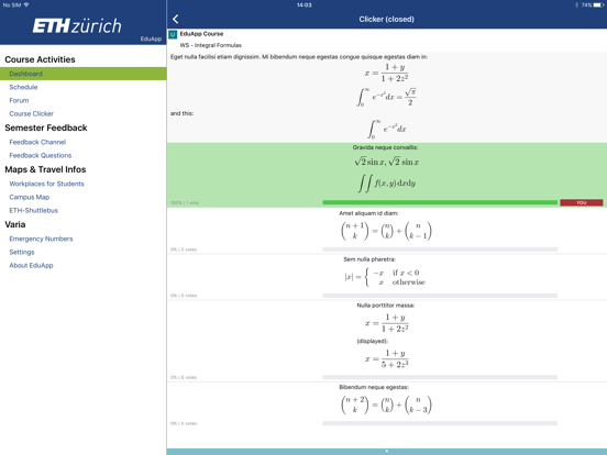 Screenshot #6 pour ETH EduApp