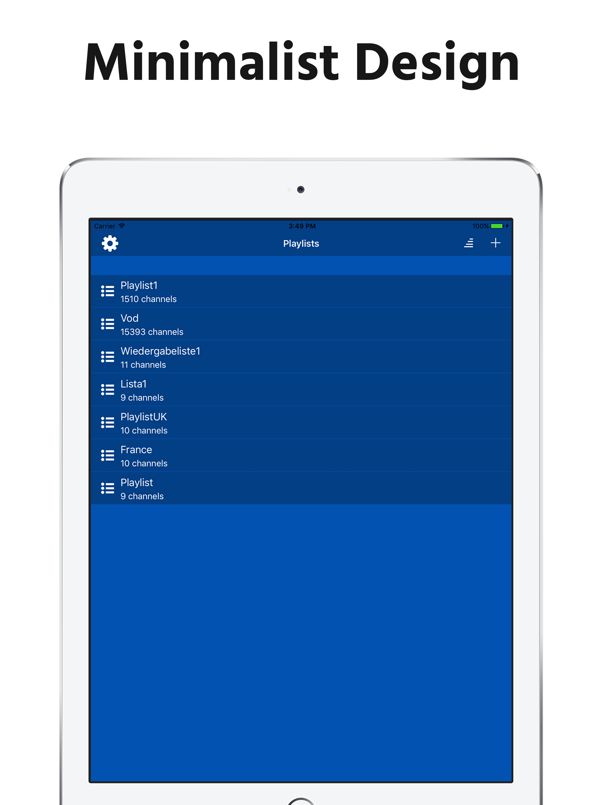 Simple IPTV Playlist screenshot 7