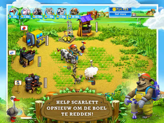 Farm Frenzy 3: Village HD iPad app afbeelding 3