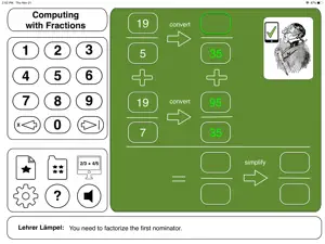 Lehrer Lämpel: Fractions screenshot 1