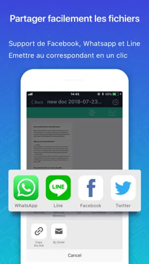 Capture d'écran de CamScanner+| PDF Scanner sur iPhone 8