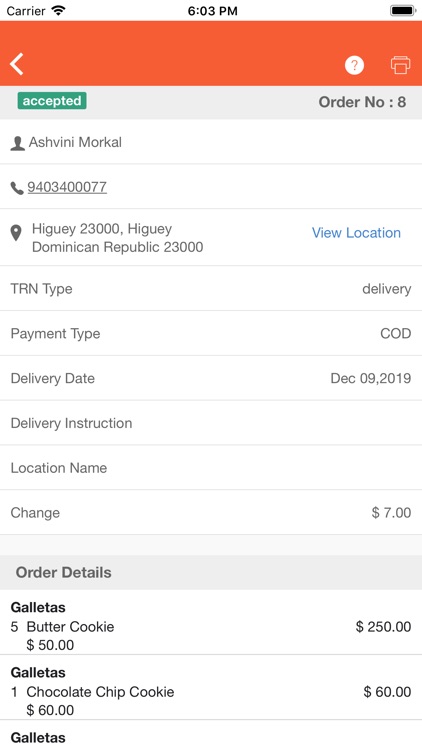 Palpedido Merchant App