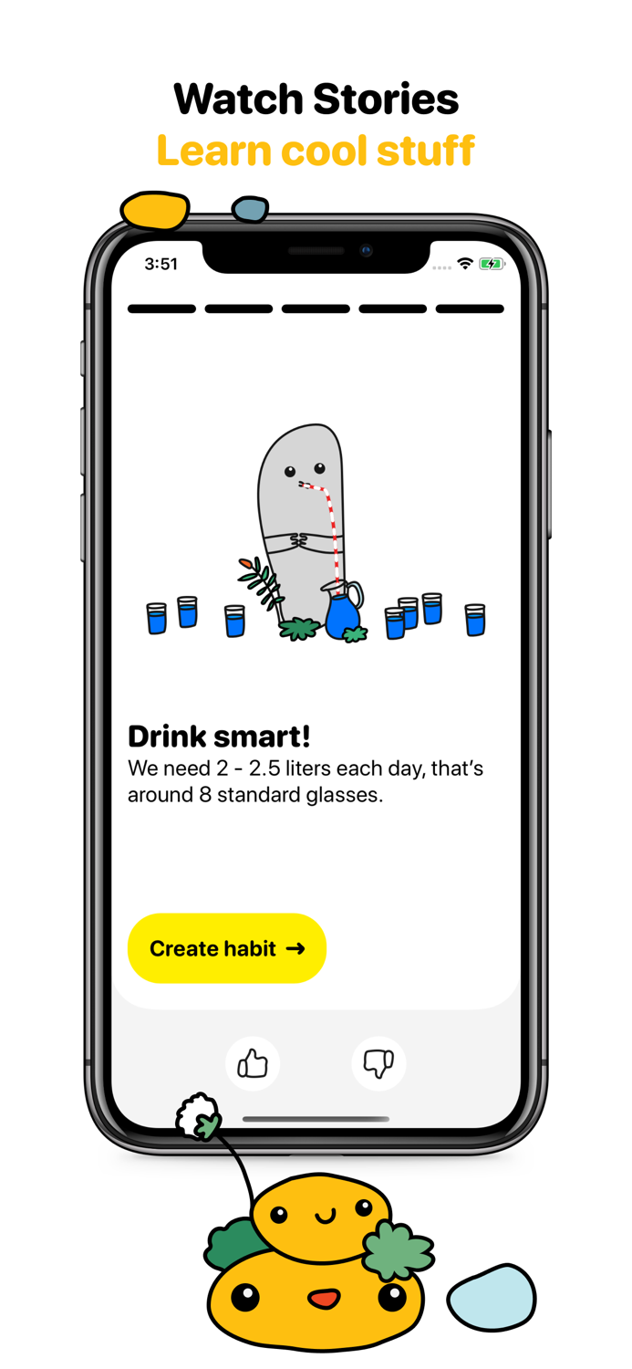 Stones - Healthy Habits