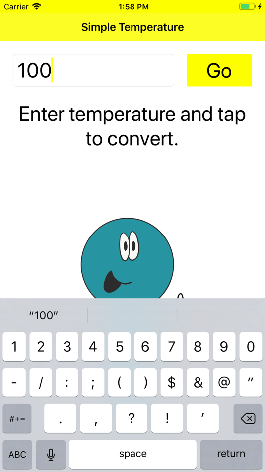#2. Simple Temperature (iOS) Bởi: Joseph Palmer