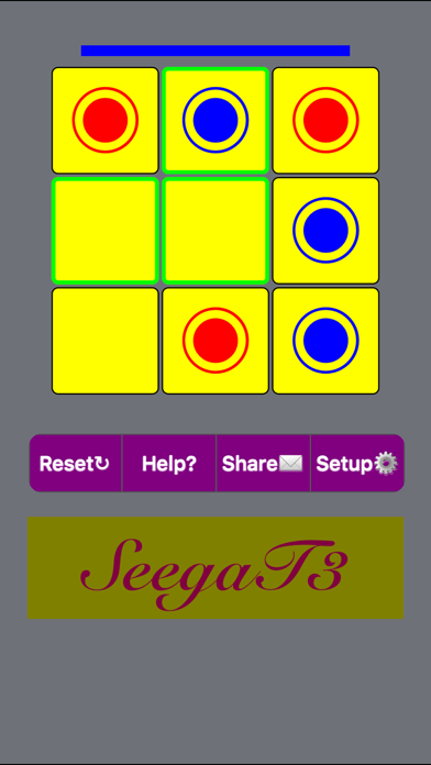 SeegaT3 - Modern 3x3 Seega Screenshot
