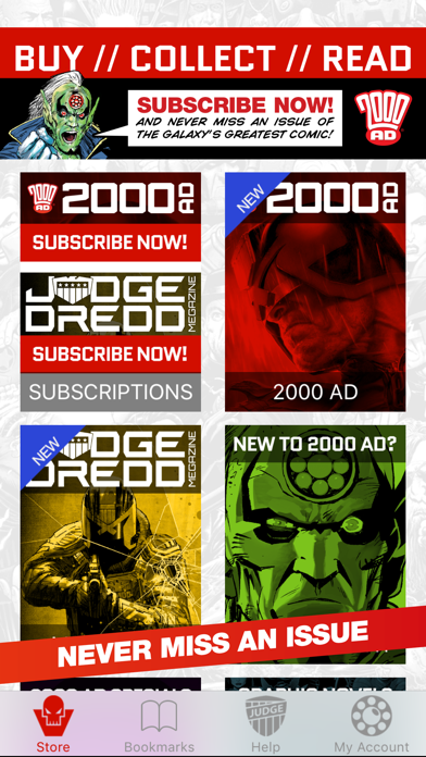2000 AD Featuring Judge Dredd Screenshot