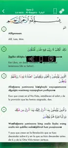 Sagrado Corán : Español, Árabe screenshot #3 for iPhone