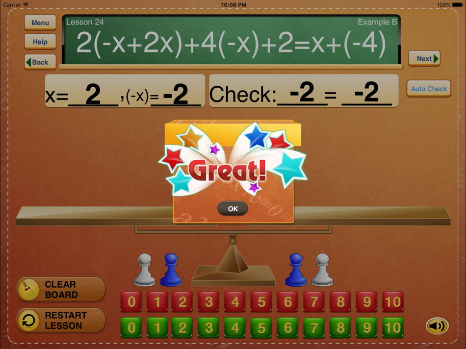 #3. Hands-On Equations 3 (iOS) 由: Hands On Equations