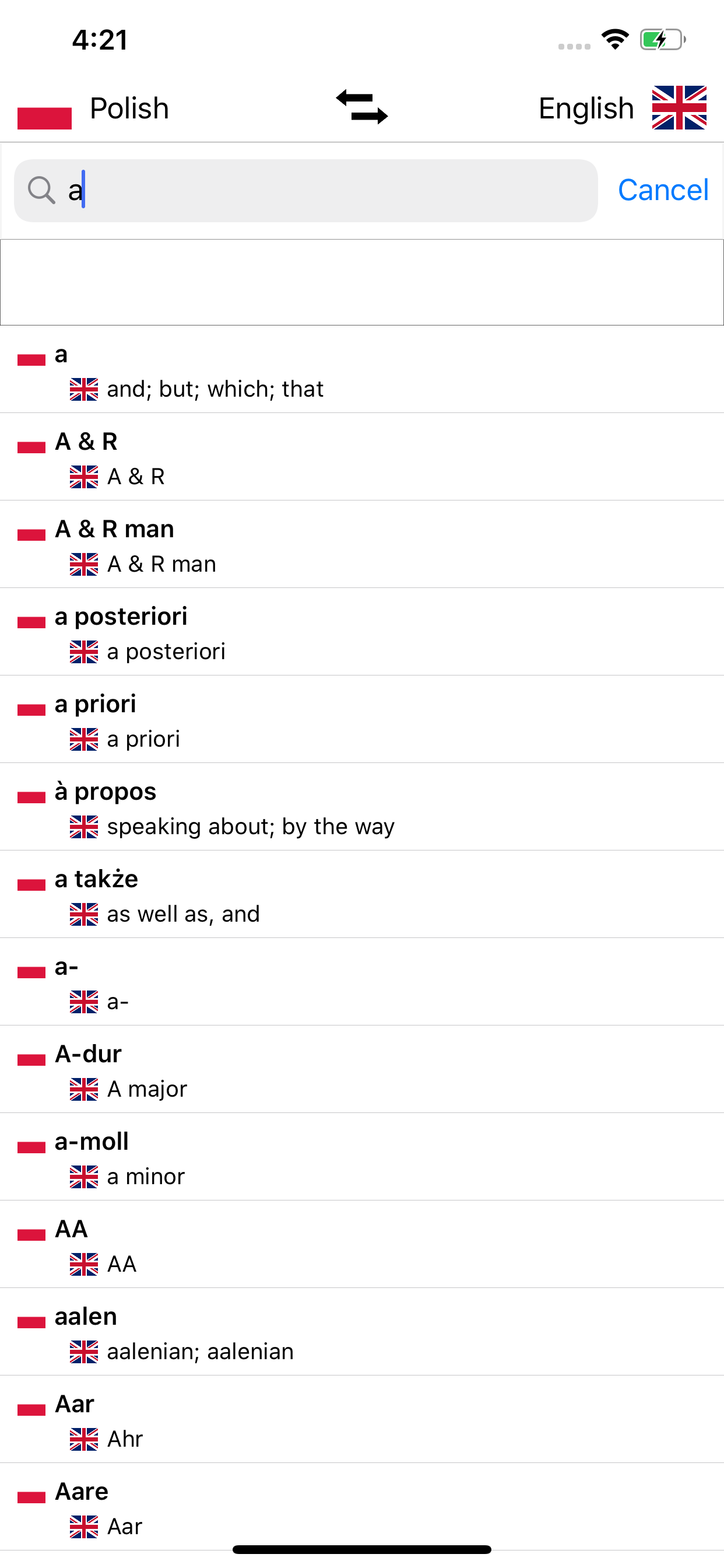 Polish-English Dictionary