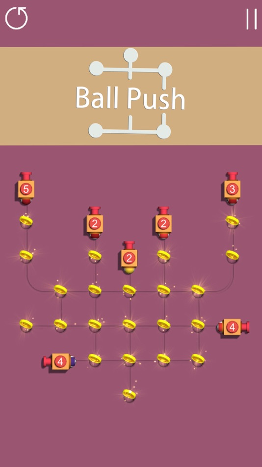 #8. Ball Push! (iOS) By: Xiamen Sixcube Information Technology Co., Ltd.