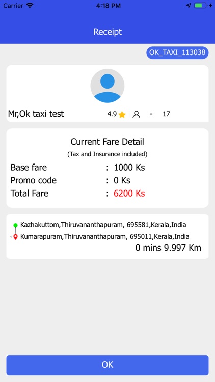 OK Taxi Myanmar screenshot-9
